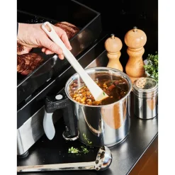 Spatule blanche en polyglass 25 cm De Buyer