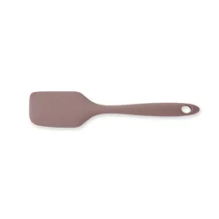Spatule souple de cuisine antirayures en silicone 27 cm taupe Mathon