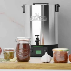 Stérilisateur inox électrique 30 litres automatique 2200 W Le Pratique