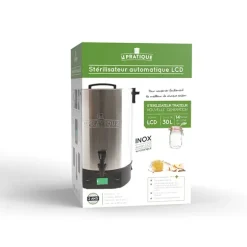 Stérilisateur inox électrique 30 litres automatique 2200 W Le Pratique