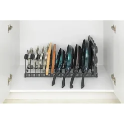 Support extensible 2 en 1 pour couvercles et poêles 57x18 cm Wenko by Maximex