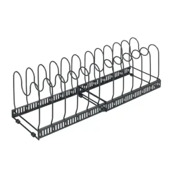 Support extensible 2 en 1 pour couvercles et poêles 57x18 cm Wenko by Maximex