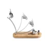 Support à jambon pivotant et pliable Maestro 48 x 18,5 cm Ibili