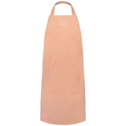 Tablier de cuisine en coton recyclé saumon Witloft