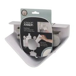 Étagère de douche en coin avec miroir easystore Joseph Joseph