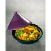Tajine fonte 30 cm aubergine Mathon