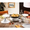 Tajine électrique céramique 4 personnes 1000 W blanc Simeo