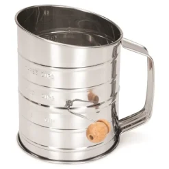 Tamis à farine rotatif inox 408g Patisse