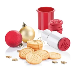 Tampon à biscuits Noël 6 décors Delicia Tescoma
