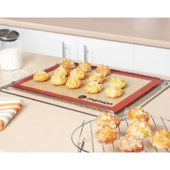 Tapis de cuisson professionnel silicone et fibre de verre 40 cm Mathon
