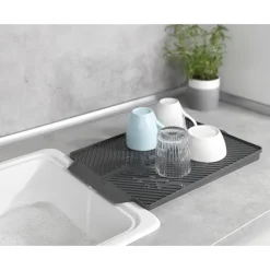 Tapis égouttoir Linéa gris Wenko by Maximex