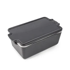 Terrine en céramique et presse 20 cm Appolia ardoise Peugeot
