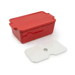 Terrine en céramique et presse 20 cm Appolia rouge Peugeot