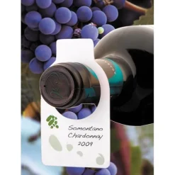 24 étiquettes pour vin et un crayon marqueur Ibili