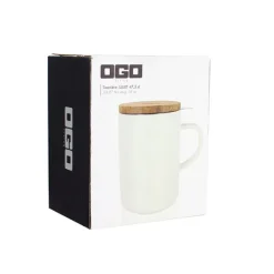Tisanière mug Juliet en grès blanc 475 ml Ogo