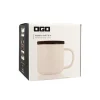 Tisanière mug Juliet en grès blanc 300 ml Ogo