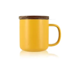 Tisanière mug Juliet en grès jaune 300 ml Ogo