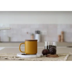 Tisanière mug Juliet en grès jaune 300 ml Ogo