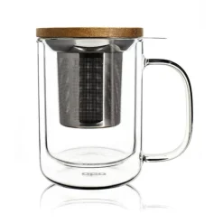 Tisanière verre double paroi Gustave 350 ml OGO Ogo