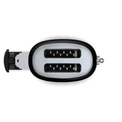 Toaster 2 fentes noir 950 W TSF01BLEU Smeg