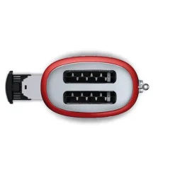Toaster 2 fentes rouge 950 W TSF01RDEU Smeg