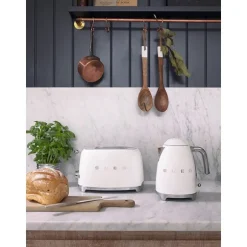 Toaster 2 fentes 950 W TSF01CREU crème Smeg