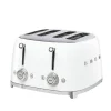 Toaster 4 fentes 2000 W TSF03WHEU blanc Smeg