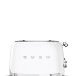 Toaster 4 fentes 2000 W TSF03WHEU blanc Smeg