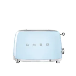 Toaster 2 tranches bleu azur 950 W TSF01PBEU Smeg