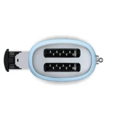 Toaster 2 tranches bleu azur 950 W TSF01PBEU Smeg