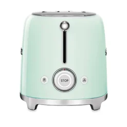 Toaster 2 tranches vert d'eau 950 W TSF01PGEU Smeg