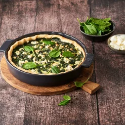 Tourtière céramique Appolia ardoise 28 cm Peugeot