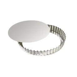 Tourtière en fer blanc 28 cm Gobel