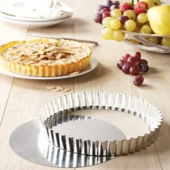 Tourtière en fer blanc 32 cm Gobel