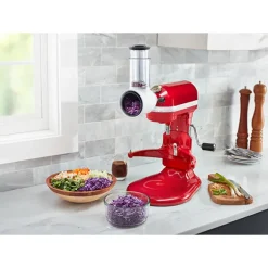 Tranchoir et râpes cylindre 5KSMVSA pour robot Artisan Kitchenaid