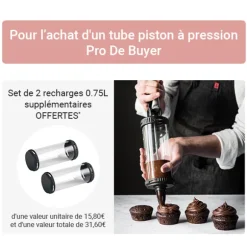 Tube piston à pression Pro De Buyer