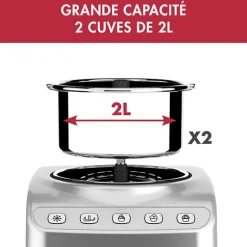 Turbine à glace Gelato Expert 180 W 11680 Magimix