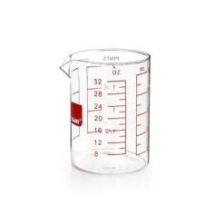 Verre doseur en verre 1 L Ibili