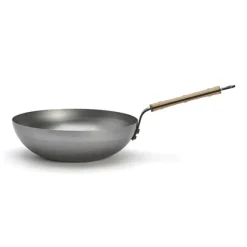 Wok acier Minéral B Bois 28 cm De Buyer