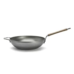Wok acier Minéral B Bois 32 cm De Buyer
