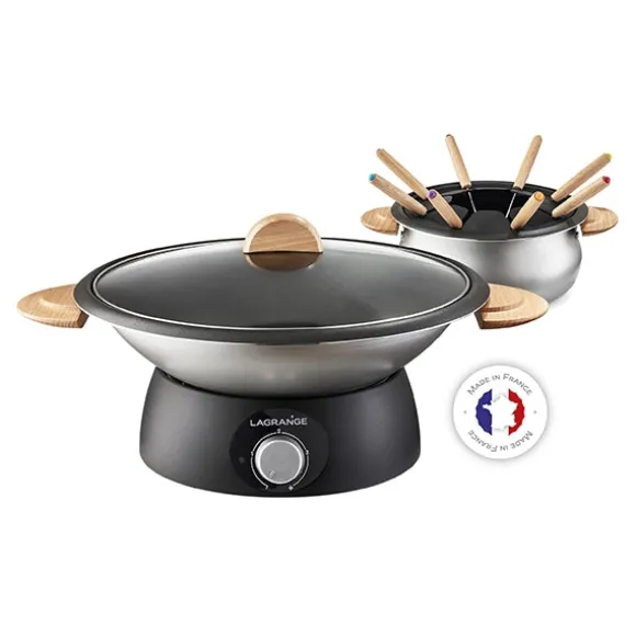 Wok et fondue classic 900 W 349019 Lagrange