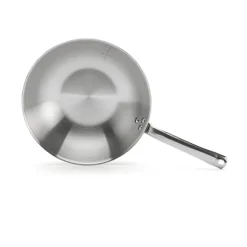 Wok tout inox Alchimy 28 cm De Buyer