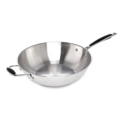 Wok tout inox Excell'Inox 30 cm Mathon