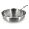 Wok tout inox Triply 28 cm Menastyl